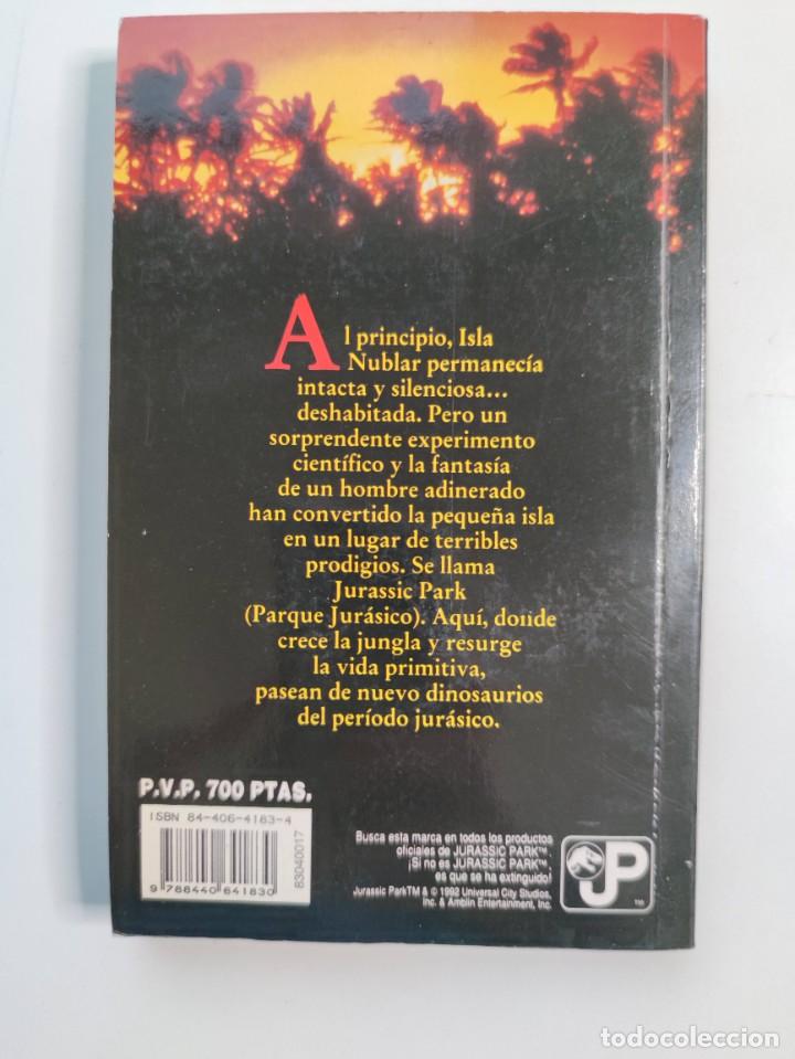 Libros de segunda mano: Libro JURASSI PARK ( MICHAEL CRICHTON) 1963 - Foto 2