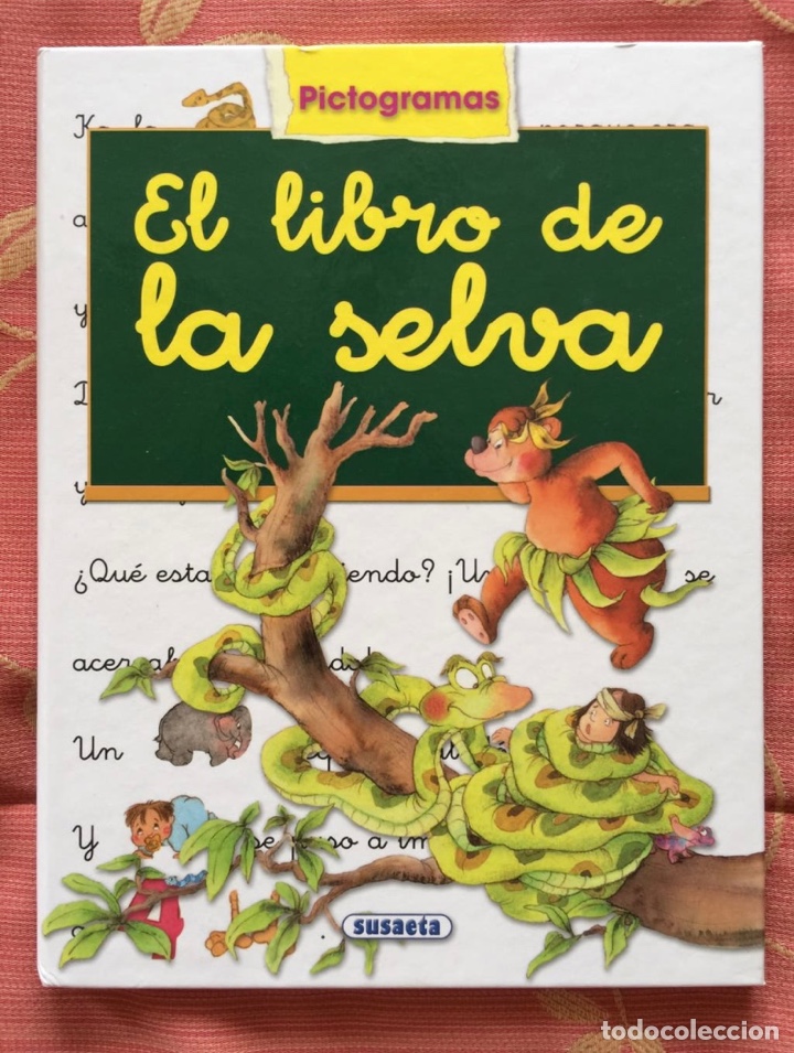 Libros de segunda mano: EL LIBRO DE LA SELVA | Pictogramas - Foto 1