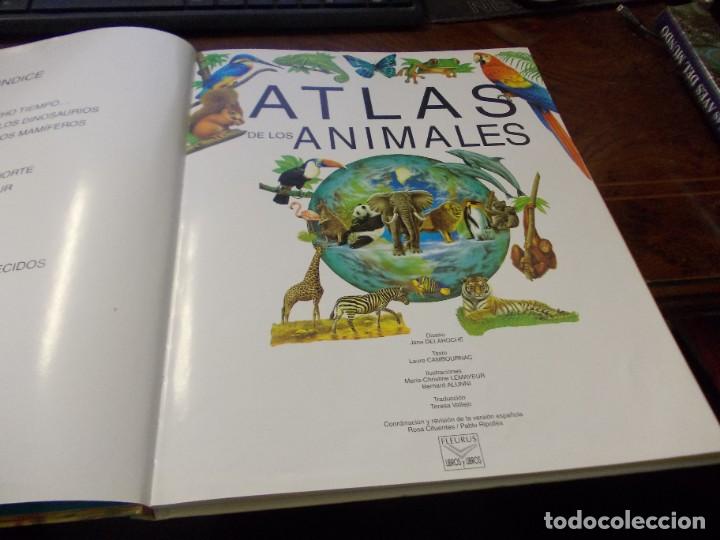 Libros de segunda mano: Atlas de los animales. Fleurus 1&ordf; ed. marzo 1.998 - Foto 4