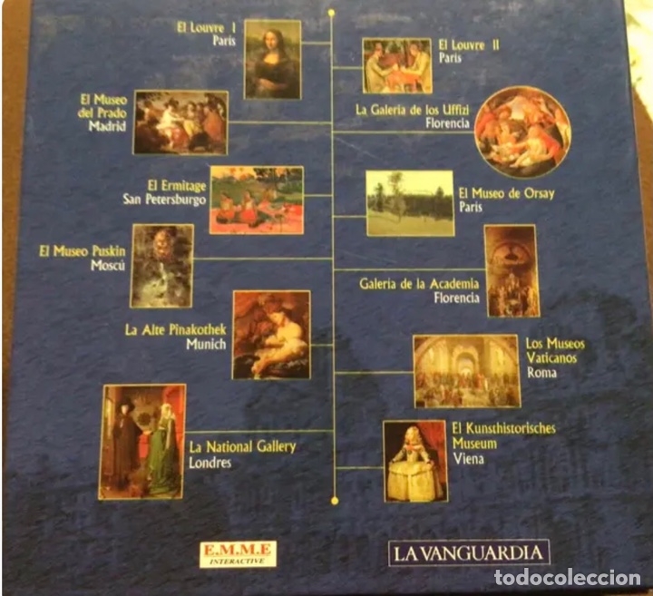 Libros de segunda mano: LOS GRANDES MUSEOS DE EUROPA. En 14 CD Rom - Foto 2