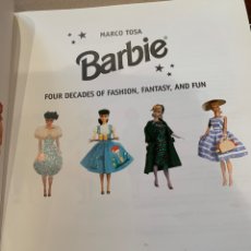 Libros de segunda mano: BARBIE 4 DECADES OF FASHION , FANTASY ANDA FUN MARCO TOSA