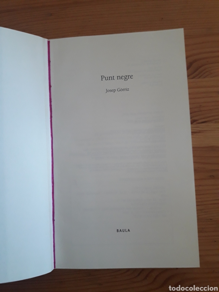 Libros de segunda mano: Punt Negre Josep G&ograve;rriz La llum del far Baula - Foto 2