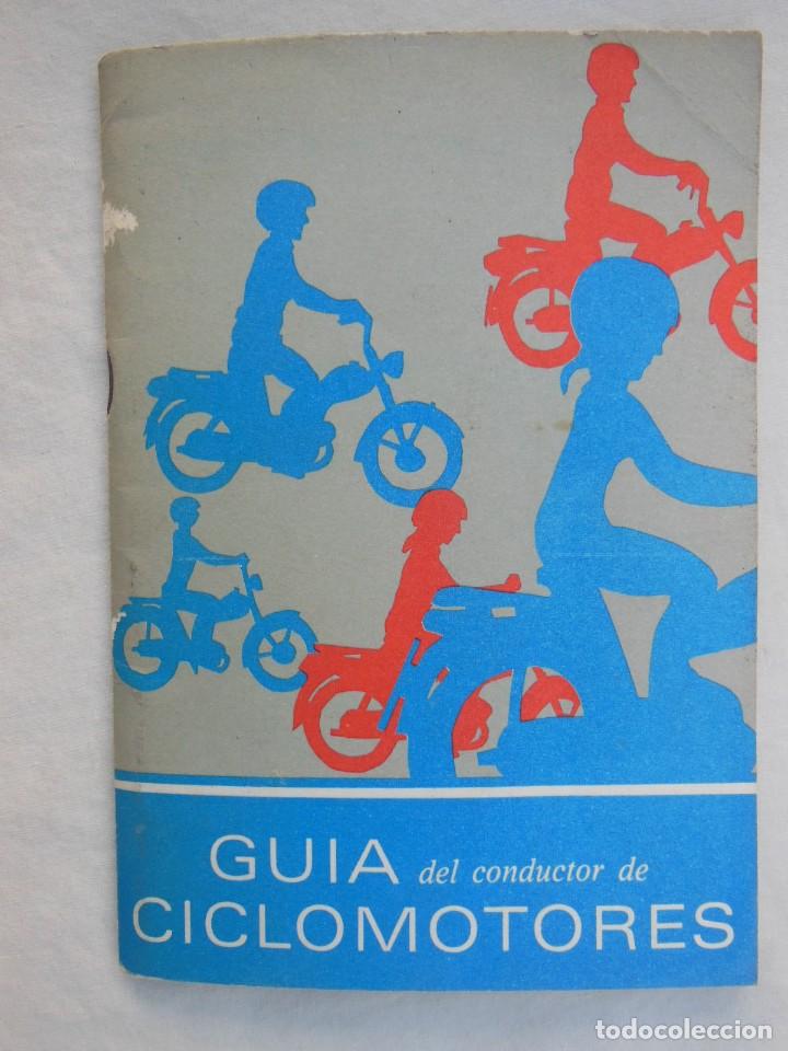 Livros em segunda m&atilde;o: ANTIGUA GUIA DEL CONDUCTOR DE CICLOMOTORES 1974