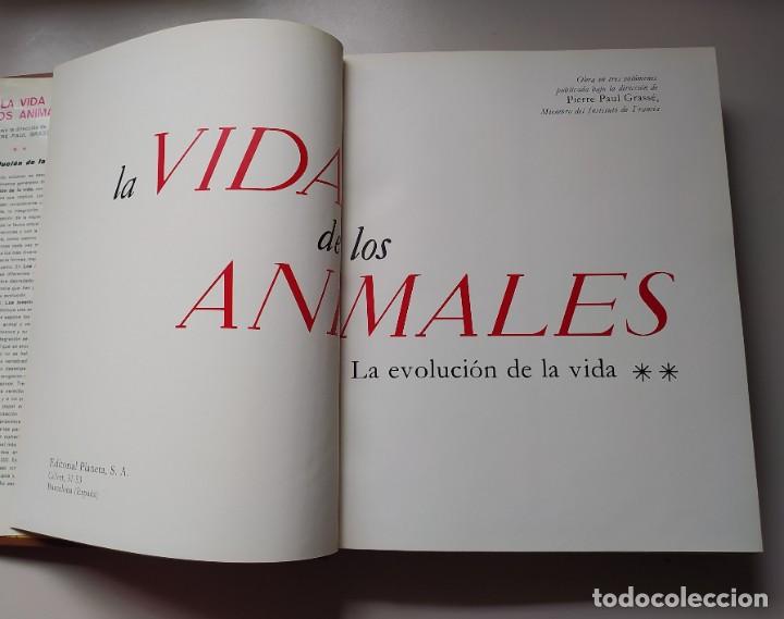 Libros de segunda mano: LA VIDA DE LOS ANIMALES A&Ntilde;O 1970 DOS TOMOS - Foto 4