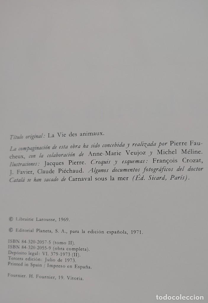 Libros de segunda mano: LA VIDA DE LOS ANIMALES A&Ntilde;O 1970 DOS TOMOS - Foto 5