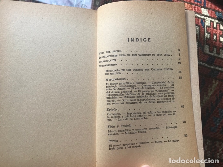 Libros de segunda mano: La mitolog&iacute;a. F. L. Cardona Castro - Foto 4