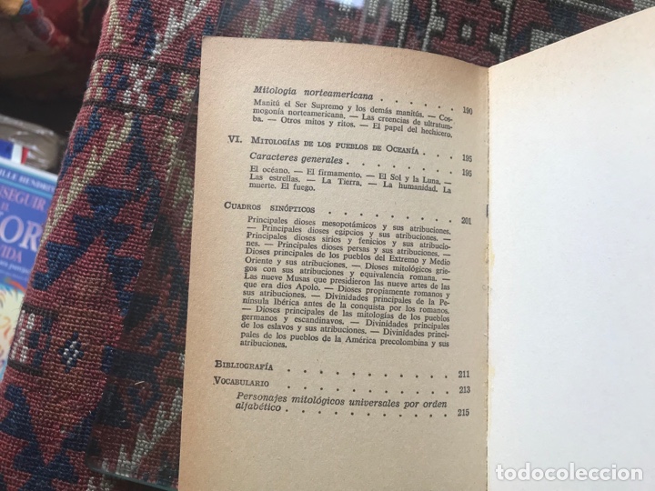 Libros de segunda mano: La mitolog&iacute;a. F. L. Cardona Castro - Foto 6