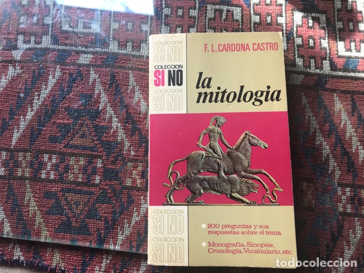 Libros de segunda mano: La mitolog&iacute;a. F. L. Cardona Castro - Foto 1
