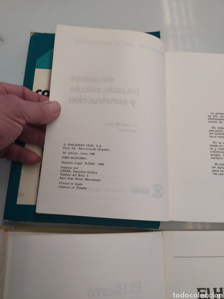 Libros de segunda mano: Lote de 4 libros de Construcci&oacute;n - Foto 2