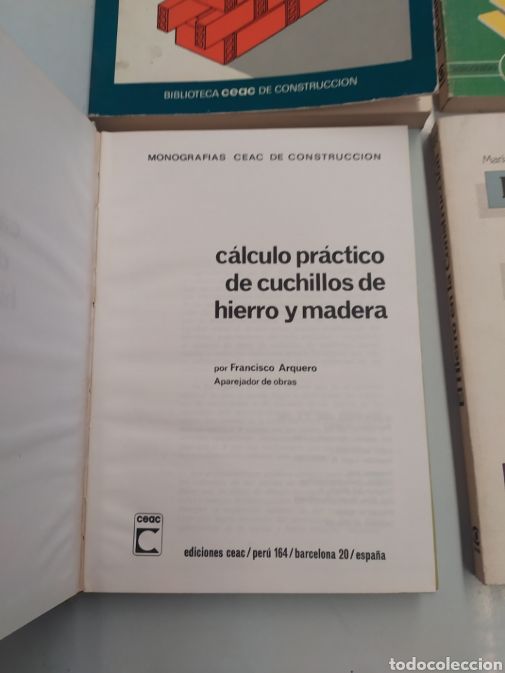 Libros de segunda mano: Lote de 4 libros de Construcci&oacute;n - Foto 4
