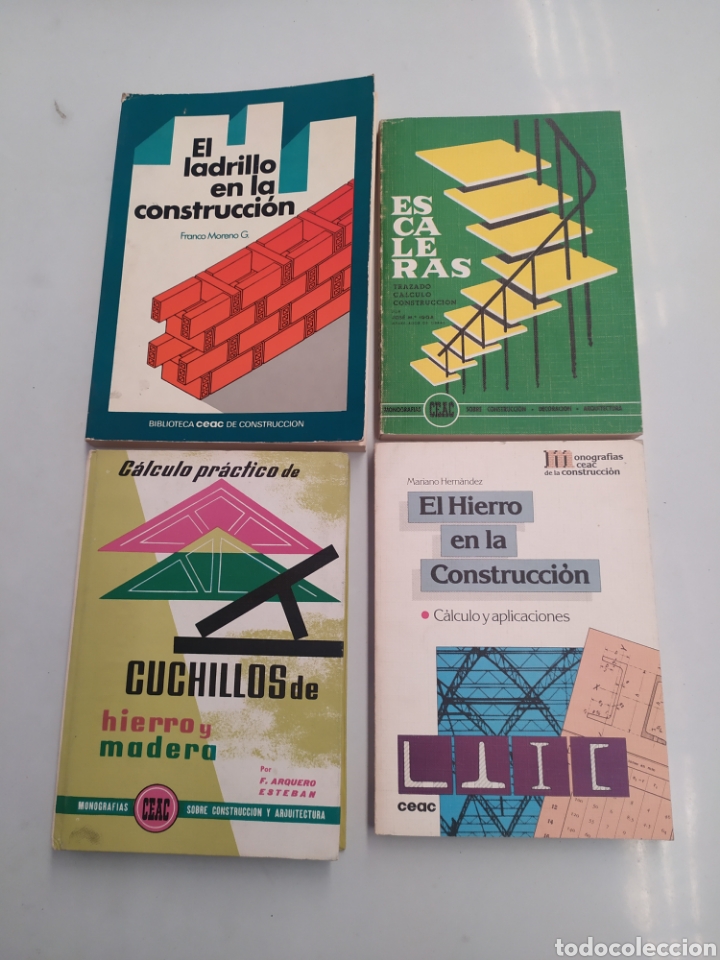 Libros de segunda mano: Lote de 4 libros de Construcci&oacute;n - Foto 1