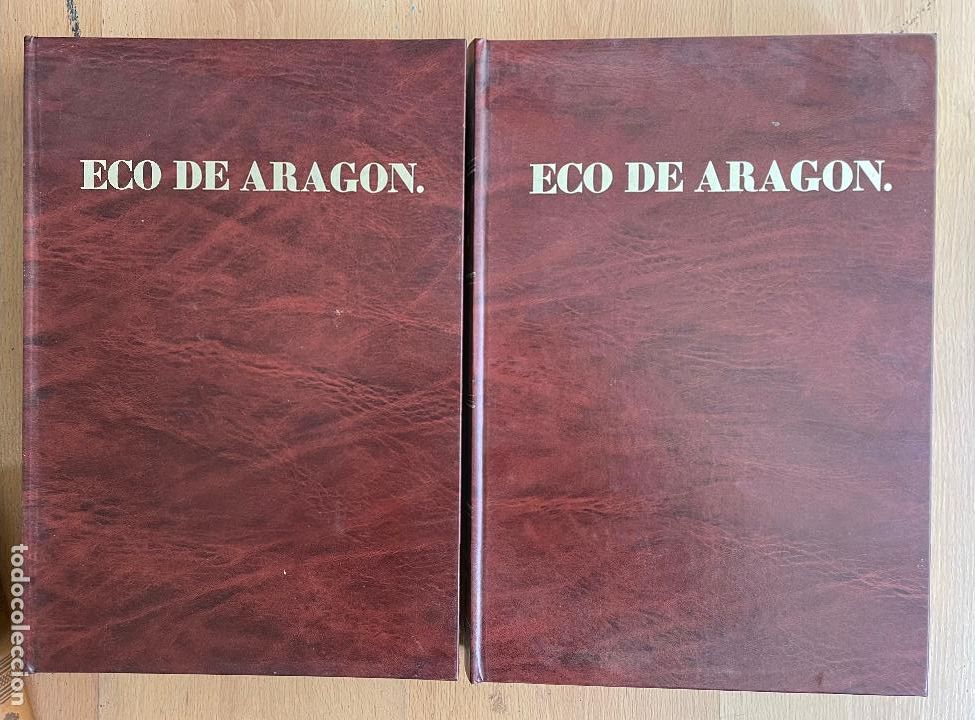 Libros de segunda mano: ECO DE ARAGON, Edicion Facsimilar en 2 Volumenes - Foto 2