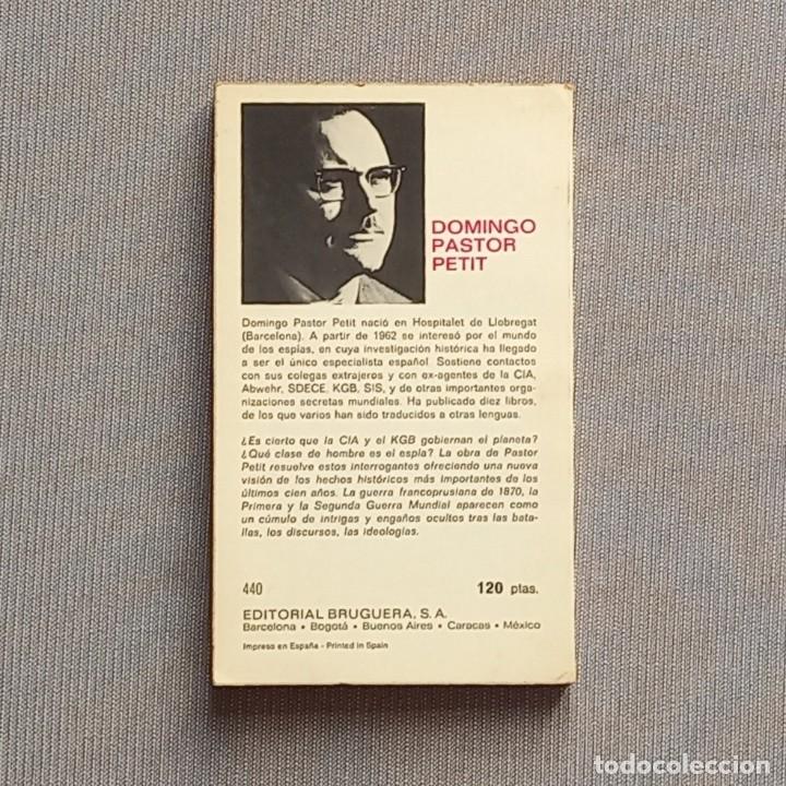 Libros de segunda mano: LA GUERRA DE LOS ESPIAS - D. PASTOR PETIT - Foto 2