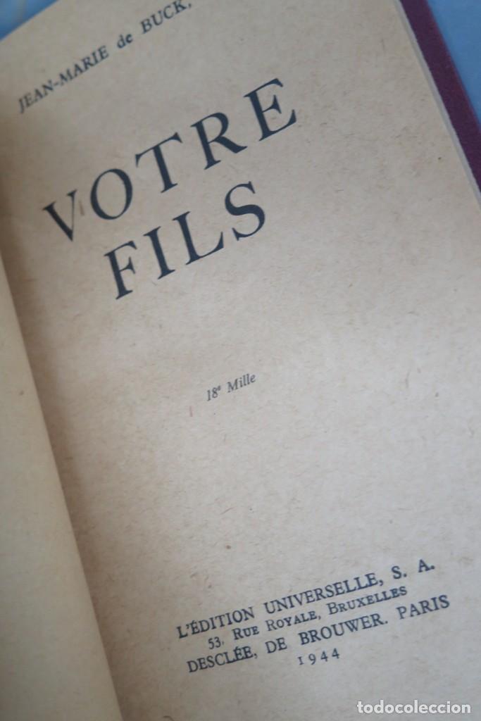 Libros de segunda mano: Votre fils. BUCK - Foto 2