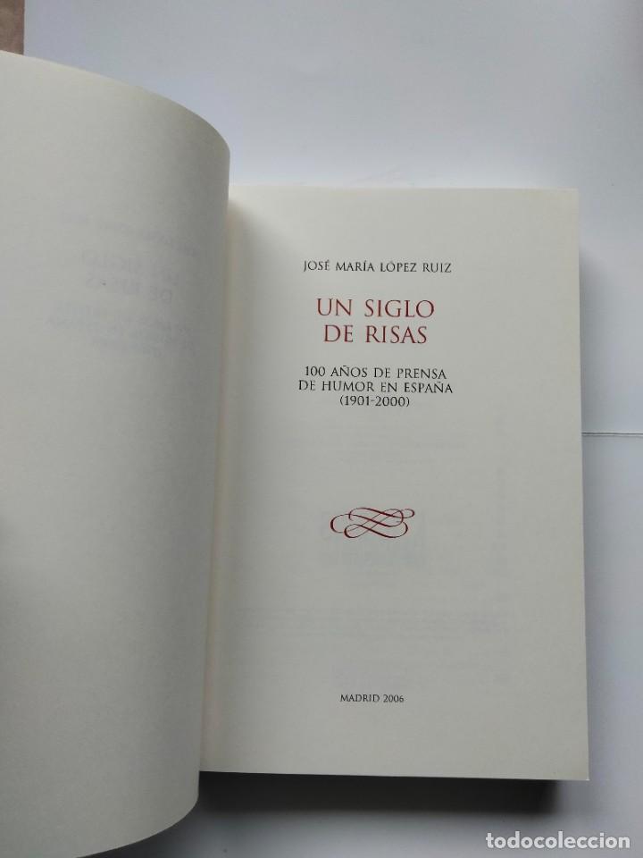 Libros de segunda mano: Un Siglo de Risas, Jos&eacute; Mar&iacute;a L&oacute;pez Ruiz, Libris - Foto 2