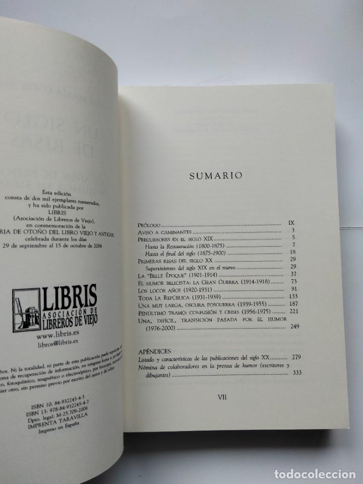 Libros de segunda mano: Un Siglo de Risas, Jos&eacute; Mar&iacute;a L&oacute;pez Ruiz, Libris - Foto 3