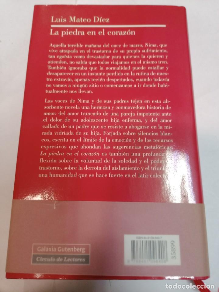 Libros de segunda mano: LUIS MATEO DIAZ La piedra en el coraz&oacute;n SA7664 - Foto 2