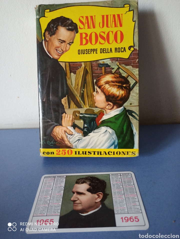 Libros de segunda mano: San Juan Bosco, libro y calendario a&ntilde;o 1965 - Foto 1