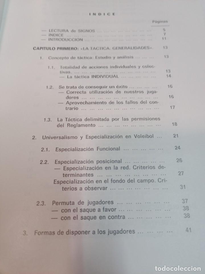 Libros de segunda mano: RICARDO VARGAS La t&aacute;ctica del voleibol en competici&oacute;n SA7679 - Foto 3
