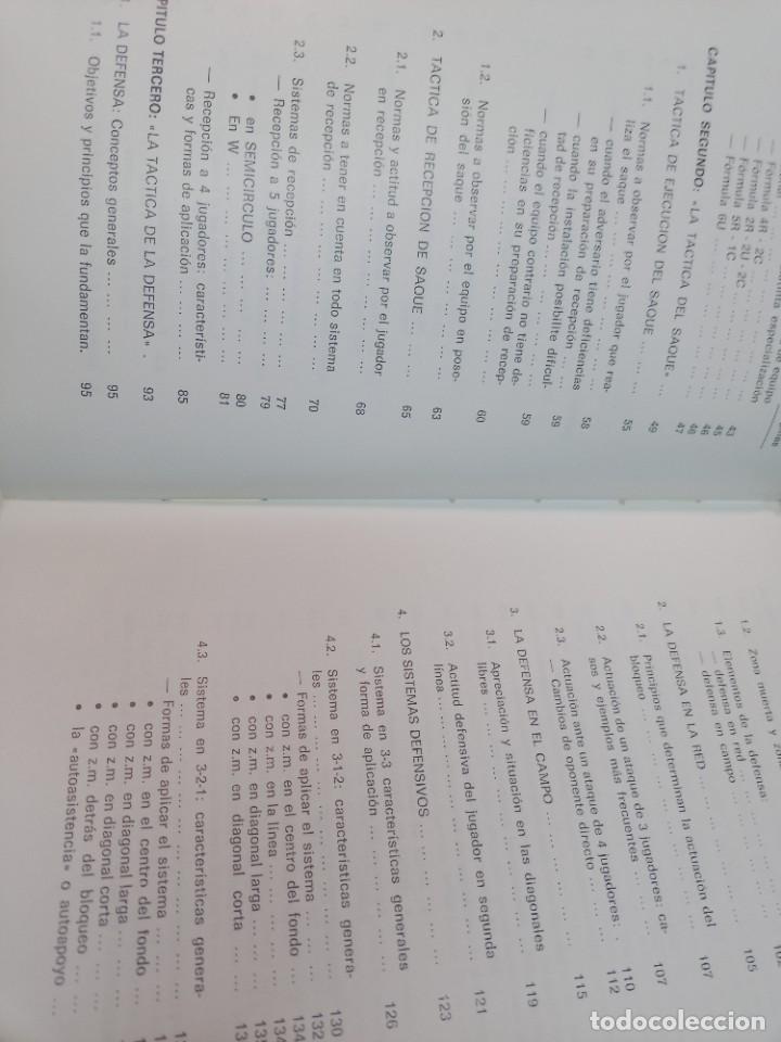 Libros de segunda mano: RICARDO VARGAS La t&aacute;ctica del voleibol en competici&oacute;n SA7679 - Foto 4