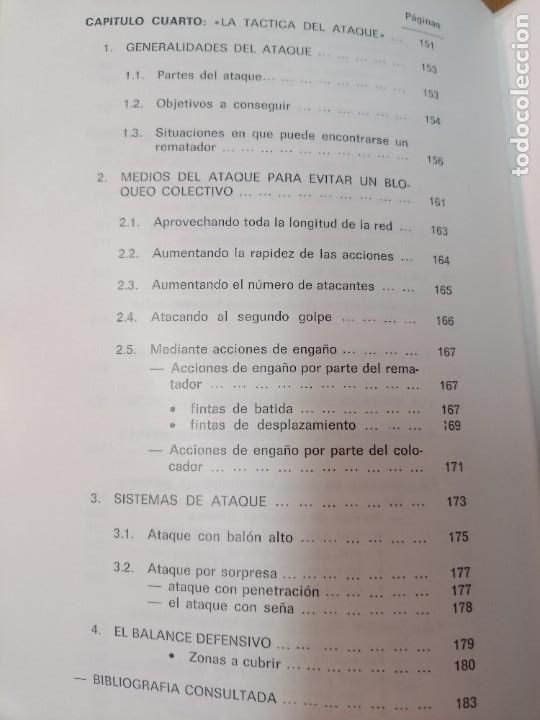 Libros de segunda mano: RICARDO VARGAS La t&aacute;ctica del voleibol en competici&oacute;n SA7679 - Foto 5