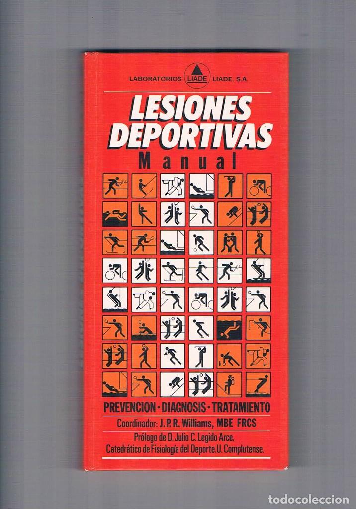 Libros de segunda mano: Lesiones deportivas Laboratorios Liade 1988 **- - Foto 1