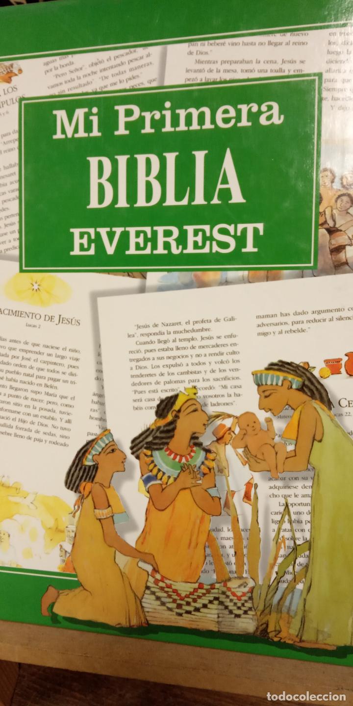 Libros de segunda mano: MI PRIMERA BIBLIA EVEREST. EDITORIAL EVEREST - Foto 1