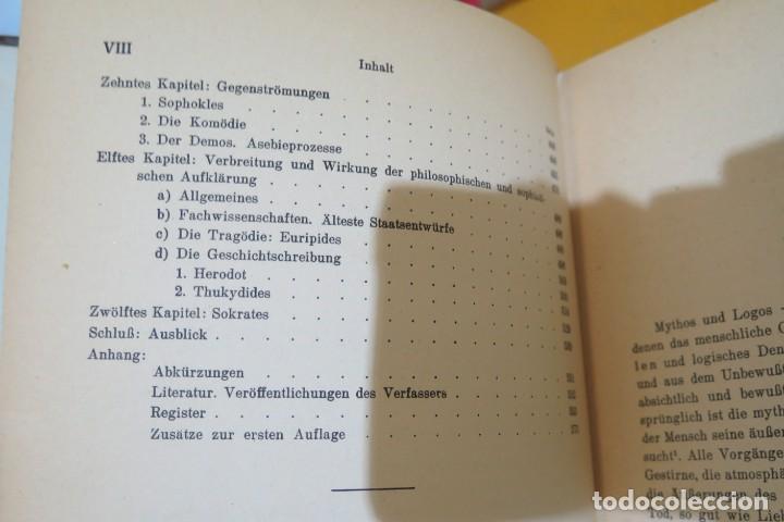 Libros de segunda mano: Vom Mythos zum Logos. NESTLE - Foto 4