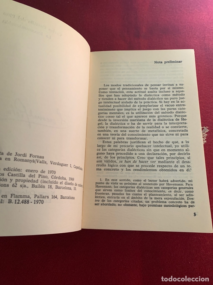 Libros de segunda mano: La incomunicaci&oacute;n. Carlos Castilla del Pino. - Foto 3