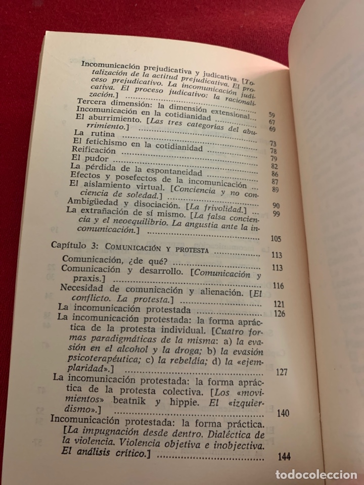 Libros de segunda mano: La incomunicaci&oacute;n. Carlos Castilla del Pino. - Foto 5