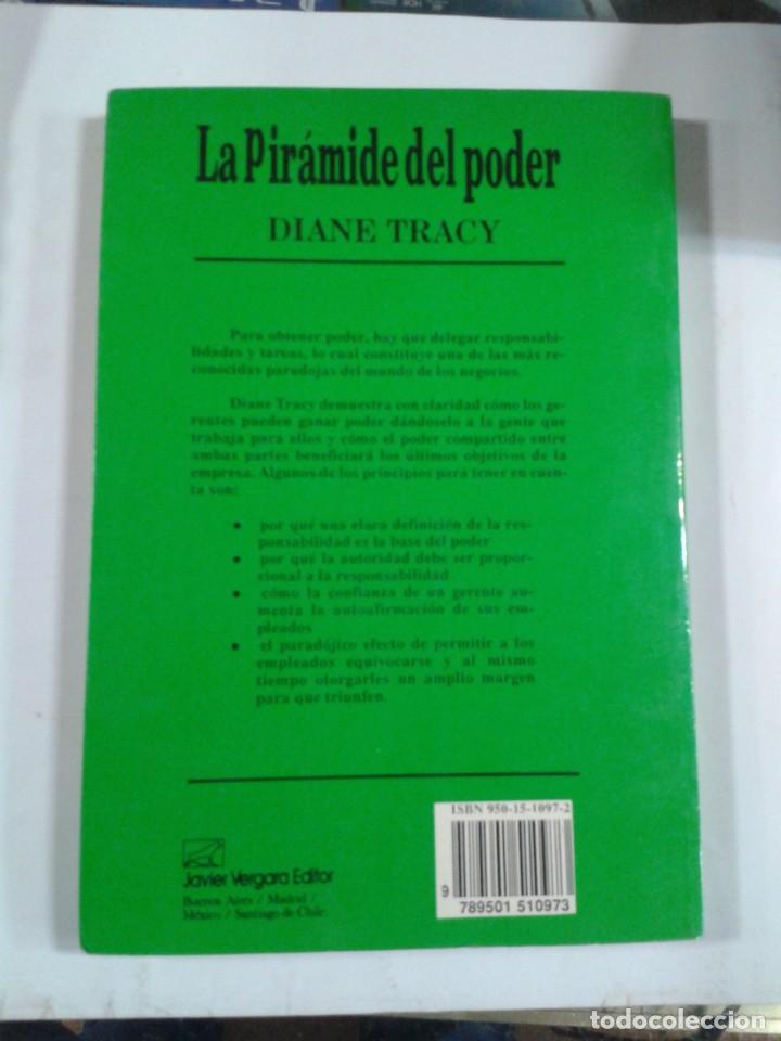 Libros de segunda mano: LA PIRAMIDE DEL PODER DIANE TRACY. CL - Foto 2
