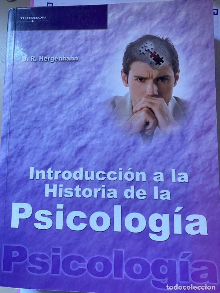 Libros de segunda mano: INTRODUCCION A LA HISTORIA DE LA PSICOLOGIA - Foto 1