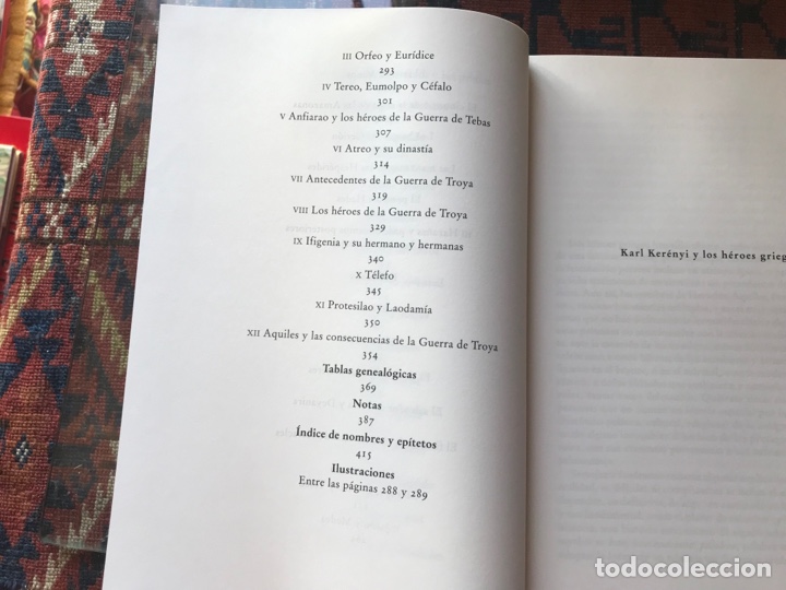 Libros de segunda mano: Los h&eacute;roes griegos. Karl Kerenyi. Atalanta - Foto 6