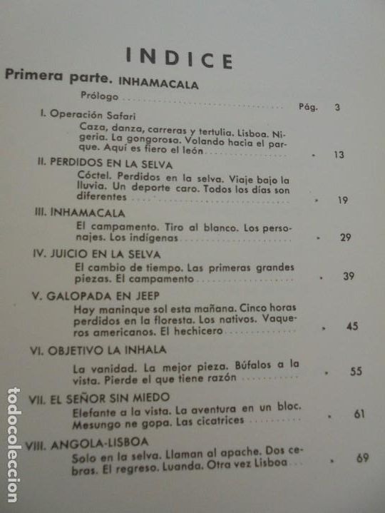 Libros de segunda mano: OPERACION SAFARI. ANTONIO D. OLANO. EDICIONES CID. 1964 - Foto 15