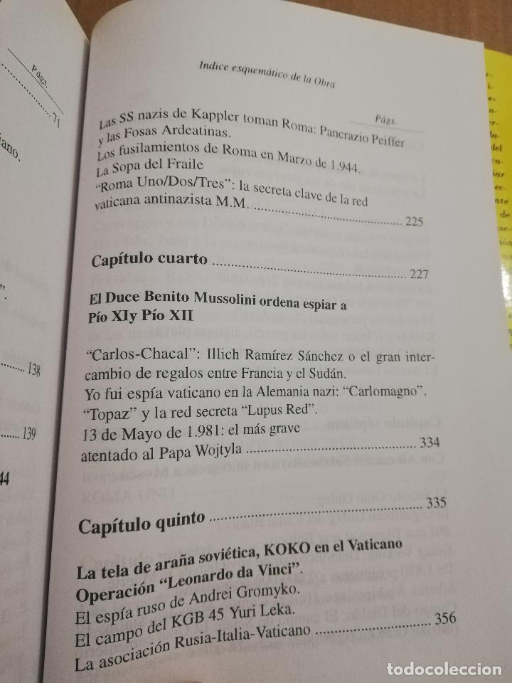 Libros de segunda mano: TOPOS Y ESP&Iacute;AS EN EL VATICANO (&Aacute;LVARO BAEZA L.) - Foto 5