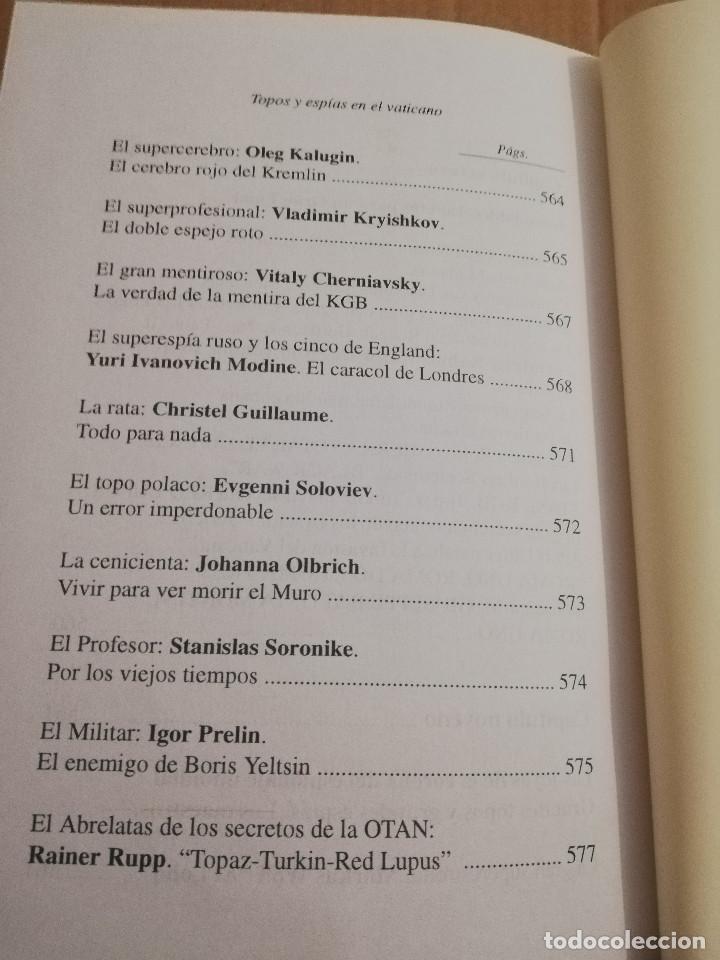 Libros de segunda mano: TOPOS Y ESP&Iacute;AS EN EL VATICANO (&Aacute;LVARO BAEZA L.) - Foto 8