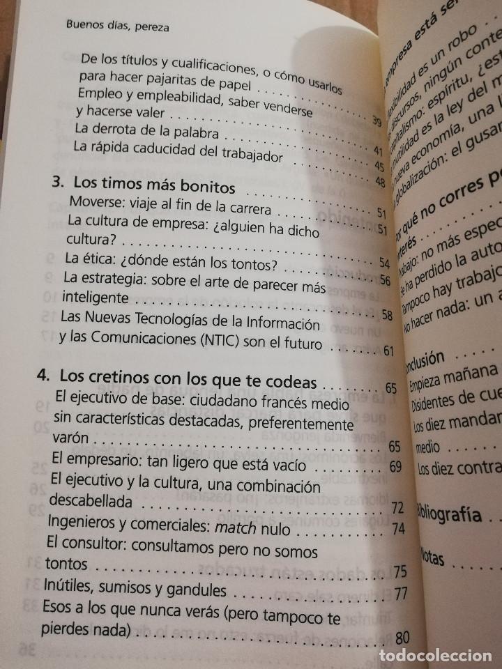 Libros de segunda mano: BUENOS D&Iacute;AS, PEREZA (CORINNE MAIER) - Foto 4
