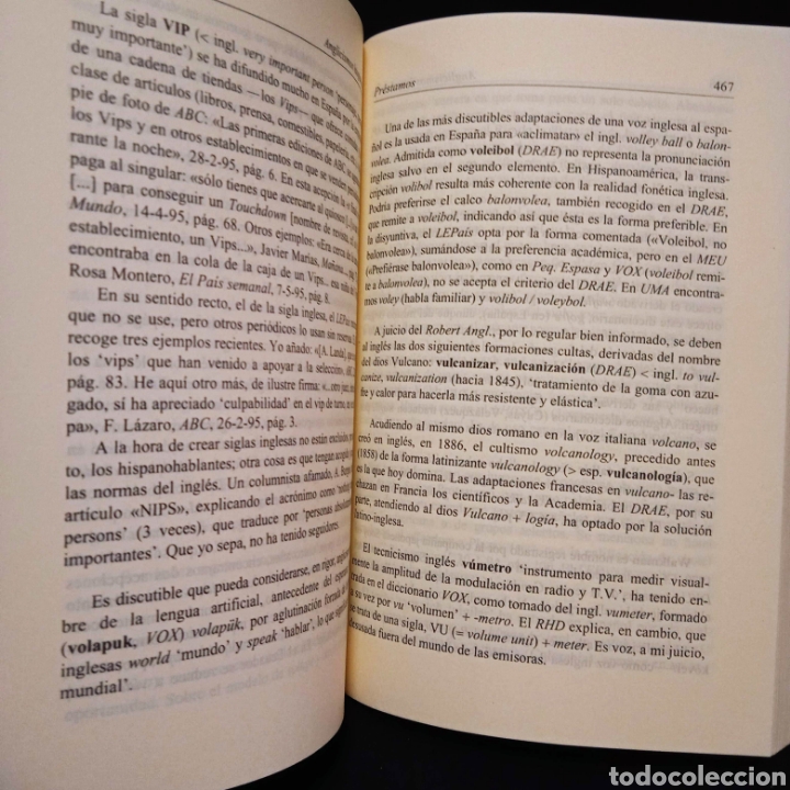 Libros de segunda mano: ANGLICISMOS HISP&Aacute;NICOS - EMILIO LORENZO - GREDOS 1996 - Foto 6