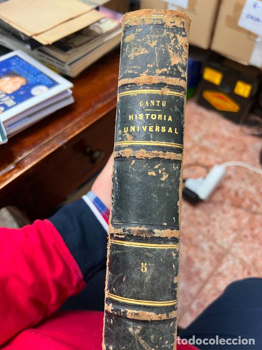 Libros de segunda mano: ANTIGUO LIBRO HISTORIA UNIVERSAL A&Ntilde;O 1866 - Foto 2
