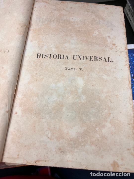 Libros de segunda mano: ANTIGUO LIBRO HISTORIA UNIVERSAL A&Ntilde;O 1866 - Foto 5