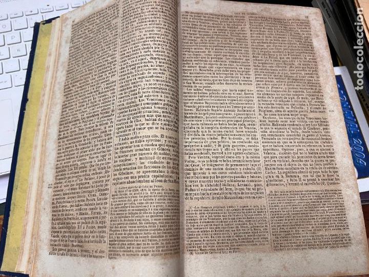 Libros de segunda mano: ANTIGUO LIBRO HISTORIA UNIVERSAL A&Ntilde;O 1866 - Foto 8