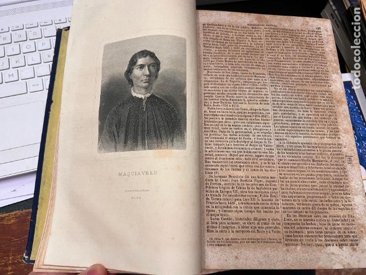Libros de segunda mano: ANTIGUO LIBRO HISTORIA UNIVERSAL A&Ntilde;O 1866 - Foto 9