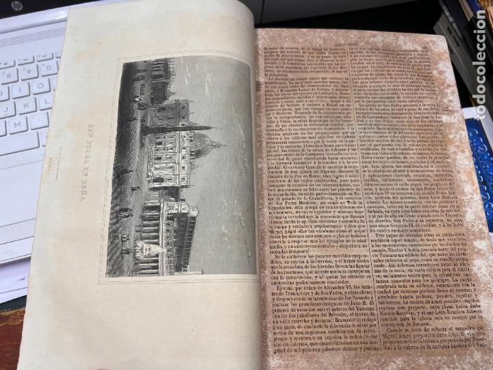 Libros de segunda mano: ANTIGUO LIBRO HISTORIA UNIVERSAL A&Ntilde;O 1866 - Foto 10