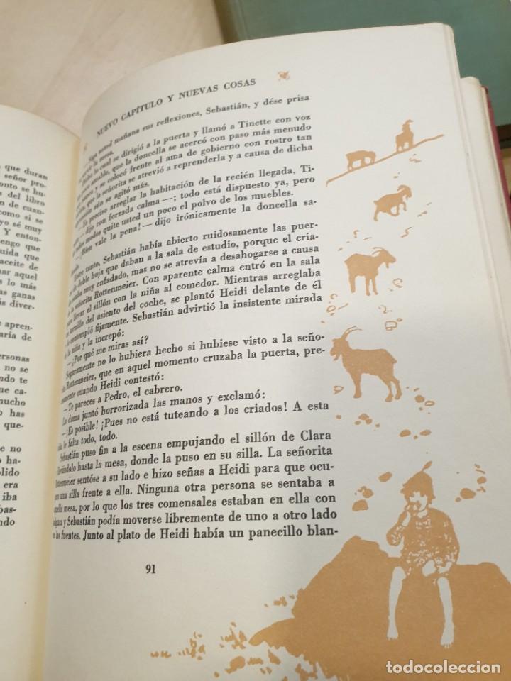 Libros de segunda mano: HEIDI Juana Spyri l&aacute;minas de Merc&eacute; LLimona - Foto 3