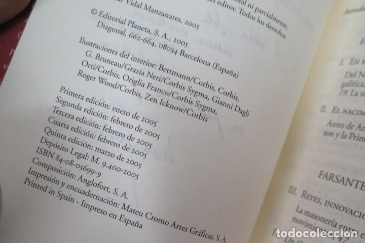 Libros de segunda mano: LOS MASONES. CESAR VIDAL - Foto 2