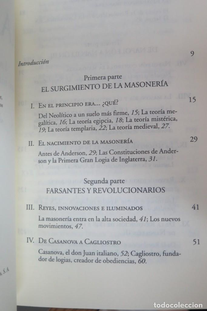 Libros de segunda mano: LOS MASONES. CESAR VIDAL - Foto 4