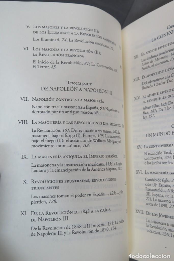 Libros de segunda mano: LOS MASONES. CESAR VIDAL - Foto 5