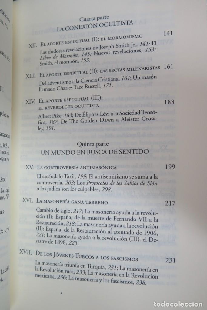 Libros de segunda mano: LOS MASONES. CESAR VIDAL - Foto 6
