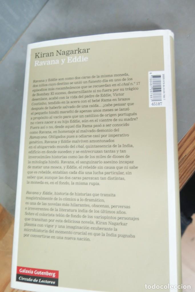 Libros de segunda mano: RAVANA Y EDDIE. Kiran Nagarkar - Foto 2