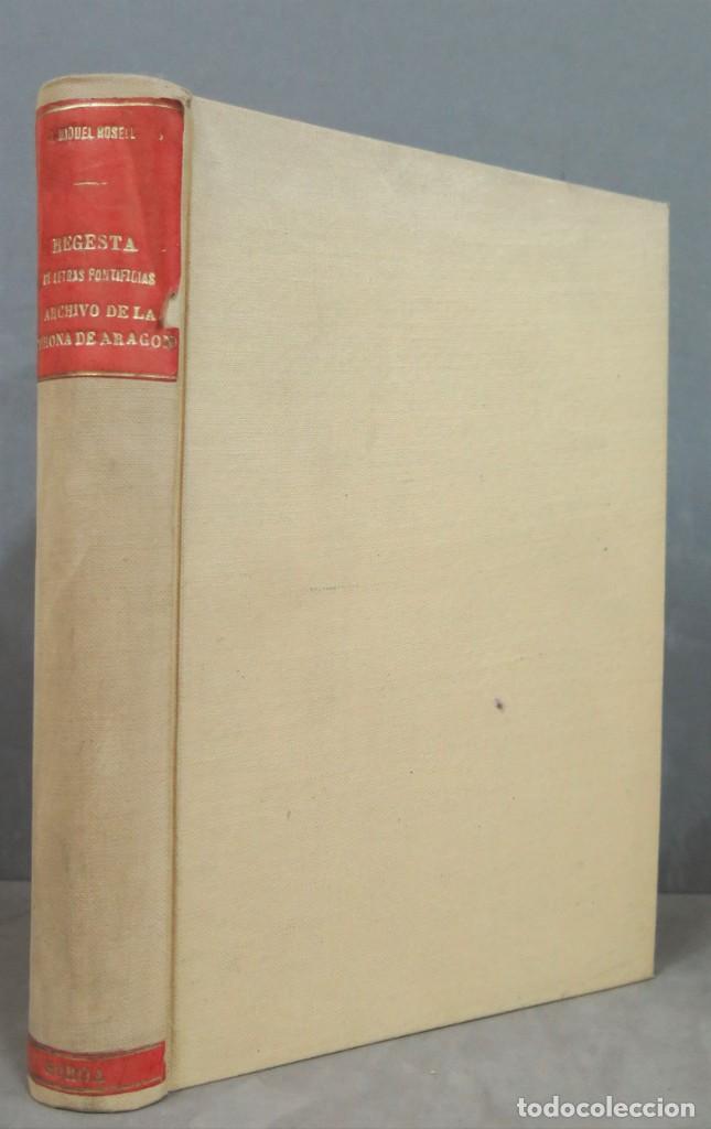 Gebrauchte B&uuml;cher: REGESTA DE LETRAS PONTIFICIAS DEL ARCHIVO DE LA CORONA DE ARAGON. ROSELL
